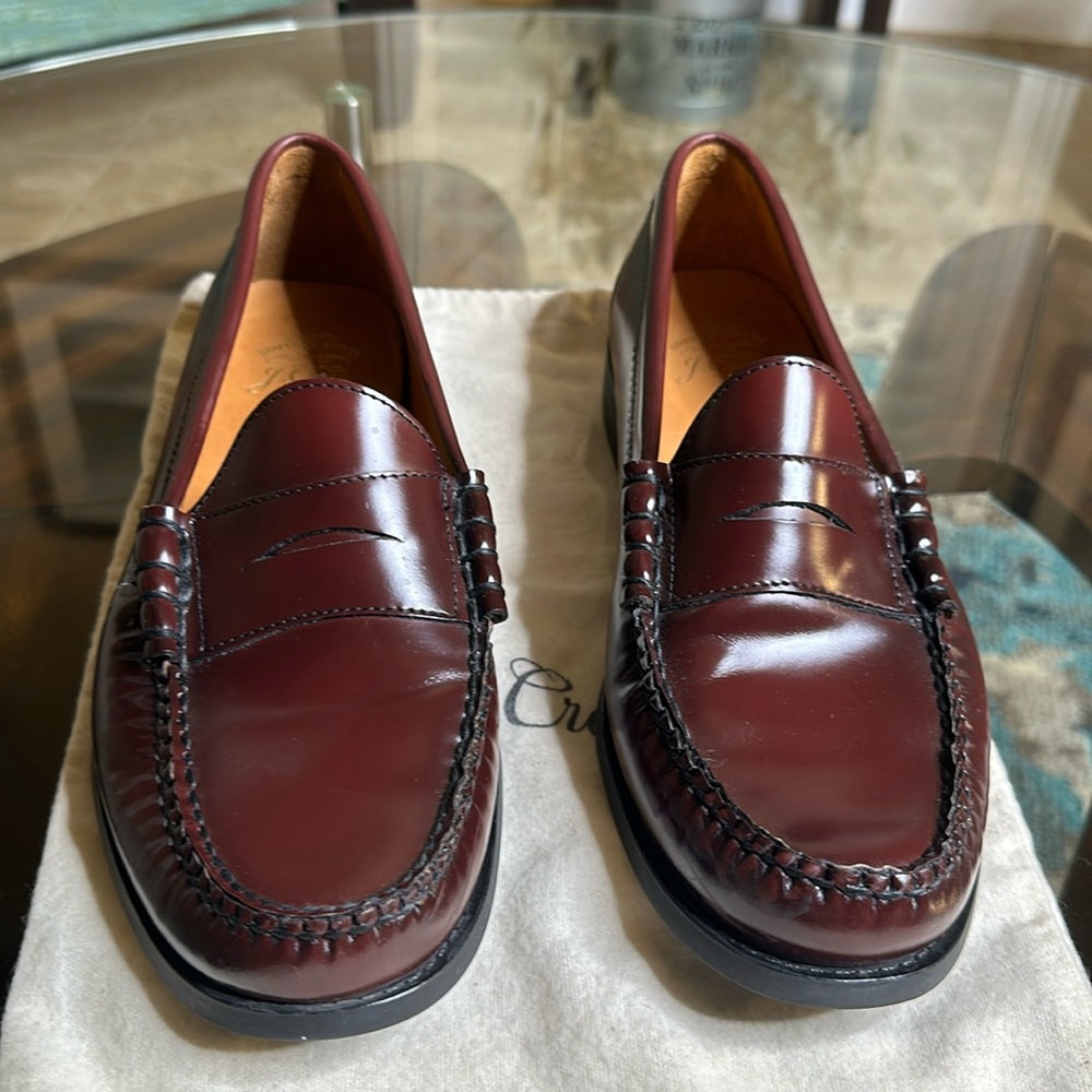 NEW!! J.Crew Men’s Camden loafers in leather in Sz 10